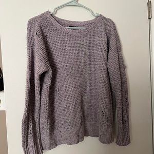 American Eagle Size M Purple Sweater